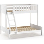 VIPACK Бяло двуетажно легло за деца 140x200/90x200 cm Scott - Vipack (STMA9514)