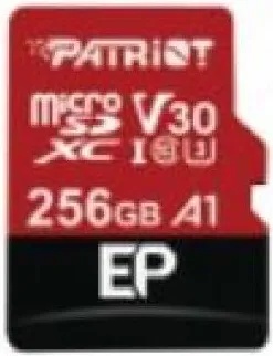 Patriot microSDXC 256GB C10/U3/V30/A1 PEF256GEP31MCX