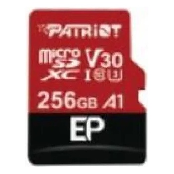 Image 1 of Patriot microSDXC 256GB C10/U3/V30/A1 PEF256GEP31MCX