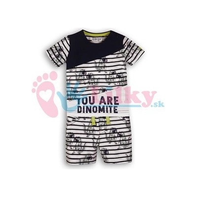 Dirkje Set 2-dielny C-SO SUNNY YOU ARE DINOMITE Navy-White