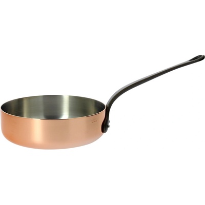 de Buyer Medená panvica na soté s liatinovou rukoväťou 24 cm Inocuivre