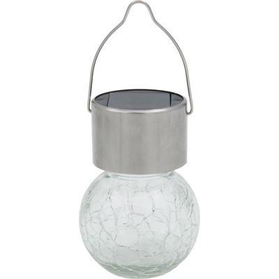 lampa solární KOULE pr.6cm, v.9cm, 1LED, závěsná, čirá; nerez/sklo/PH MAT797457 – Hledejceny.cz