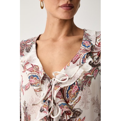 GUESS блуза с волани дамска EMY (W6YH30.W2951)