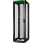 APC Лесен рафт 600mm/42U/1000mm, с покрив, колела, крака и 4 скоби, без странични панели, черен (ER6200)
