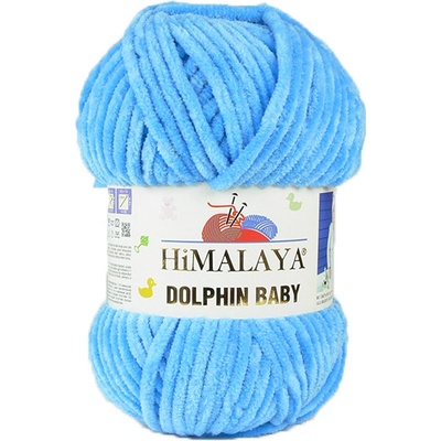 Himalaya Příze Dolphin Baby 80327-modrá