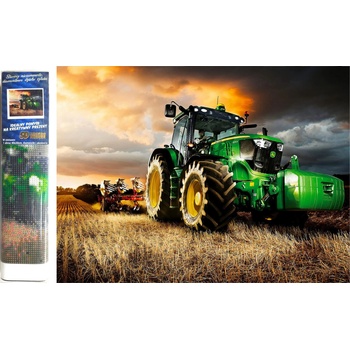 Image 1 of Norimpex - Puzzle Diamond Painting Traktor na poli 30x40cm - 1 - 39 piese