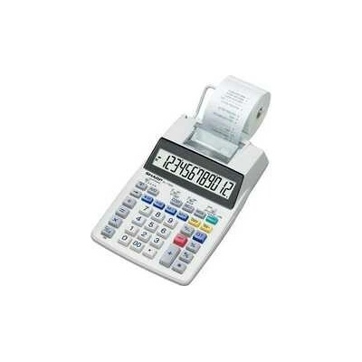 SHARP Kalkulačka s tlačou "1750V", 12 miestny displej, 2-farebná tlač