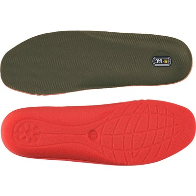 M-Tac Double Foam Insoles Vložky do bot olivové-červené