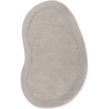 Villeroy & Boch Сив ръчно изработен килим със смес от вълна 125x200 cm Kari Organic - Villeroy&Boch (106291-125x200 Organic Shape)