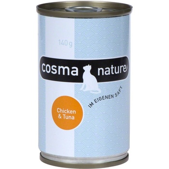 Cosma Nature Kuře & kuřecí šunka 6 x 140 g