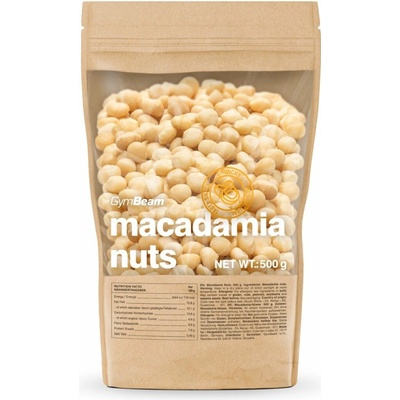 GymBeam Makadamiové orechy 500 g
