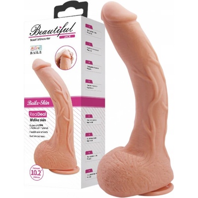 Baile Beautiful Jack Dildo 10,2 27 cm – Zboží Dáma Baile Beautiful Jack Dildo 10,2 27 cm – Zboží Dáma