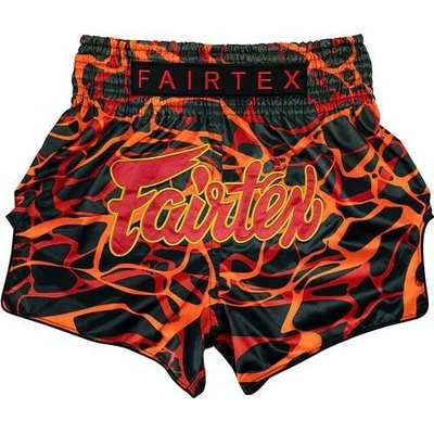 Thai šortky Fairtex BS1926 Magma Red