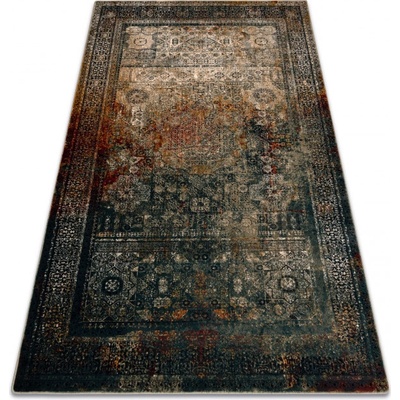 Nej-koberce Omega Mamluk Rozeta Vintage smaragdový