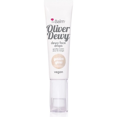 theBalm Oliver Dewy Face Drops течен хайлайтър цвят Golden Glow 28ml