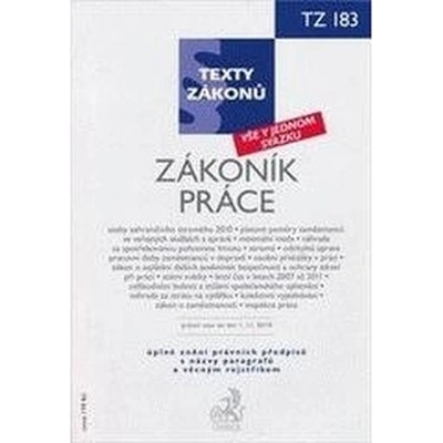 Zákoník práce, právní stav ke dni 1.11. 2010