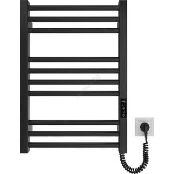 Mario Radiators Отопляема лира за баня HF DERBY 100W/230V 57x43 см черен (MR0012)