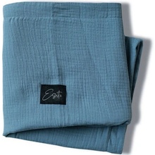 ESITO Mušelínová deka dvojitá Denim blue džínová modrá