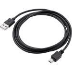 Akyga AK-USB-03 USB A/Mini-B 5-пинов кабел 1, 8 м черен (AK-USB-03)