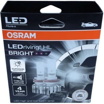 Osram LEDriving HL Bright H8/H11/H16/H9 PGJ19-X 19W 6000K 64211DWBRT-2HFB