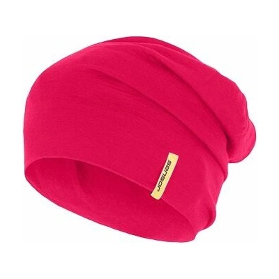 Sensor čiapka MERINO WOOL magenta