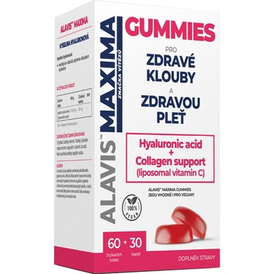 Alavis Maxima Gummies 60 žuvacích tabliet + 30 kapsúl