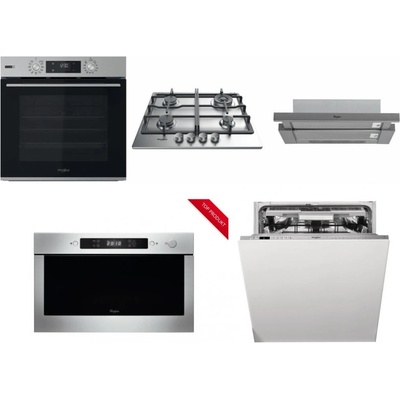 Set Whirlpool OMSK58HU1SX + TKRL 661 IX EU + AKR 749/1 IX + AMW 423/IX + WIO 3O540 PELG