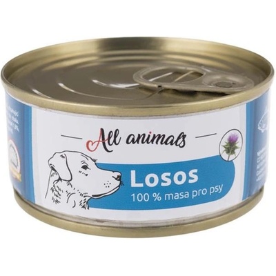 All Animals DOG losos mletý 90 g