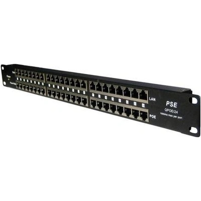 MHPower POE-PAN24 Stíněný 24-portový pasivní POE panel; POE-PAN24