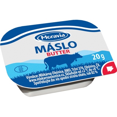 MORAVIA Máslo 100 x 20 g