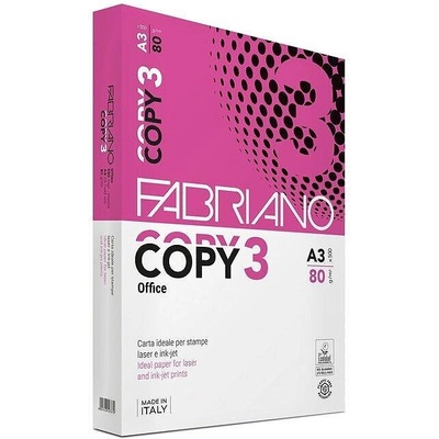 Fabriano Копирна хартия Copy 3, A3, 80 g/m2, 500 листа (1505100120)