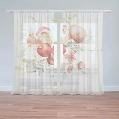 Sablio Záclony Dary lesa: 2ks 150x250cm