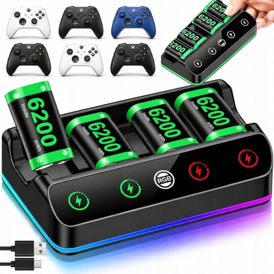 VENOM VS2881 Xbox Series S/X & One Black Twin Docking Station + 2 baterie – Zboží Živě