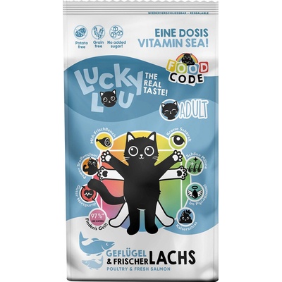 Lucky Lou Adult hydinové a losos 2 x 340 g