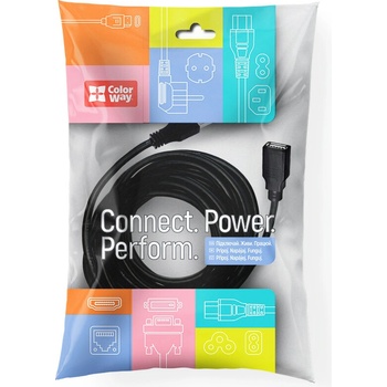 ColorWay CW-CBUF076-BK USB 2.0 AM/AF 1,8m černý