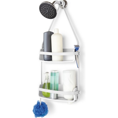 Umbra Рафт за аксесоари за къпане Flex бял (023460-660)