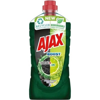 AJAX Boost Charcoal + Lime čistiaci prostriedok na podlahy 1 l
