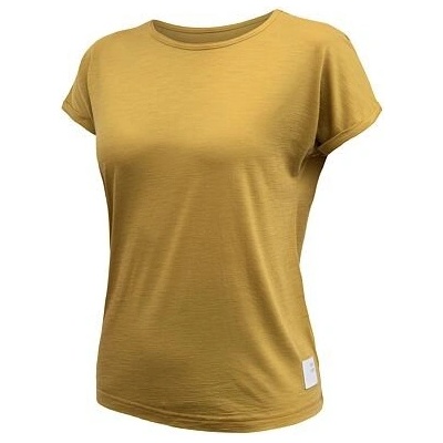 Sensor MERINO AIR traveller dámské triko kr.rukáv mustard