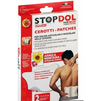 STOPDOL Náplasti proti bolesti s arnikou 2 ks