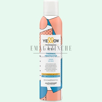 Yellow Professional Alfaparf Milano Alfaparf Yellow Термозащитен спрей до 360° с бързо абсорбиране 250 мл. Style Thermal Protector (0315046)
