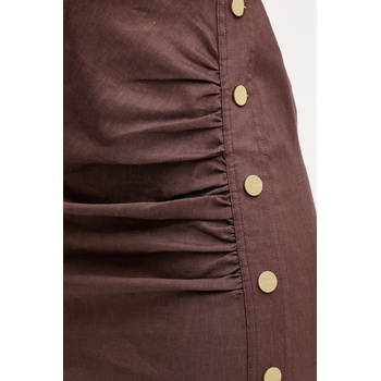 PINKO лятна рокля с добавен лен (106521.A34I)