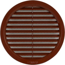 Haco kruhová se síťovinou 150 mm hnědá HC0402