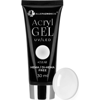 ALLEPAZNOKCIE Akrylgel stavební Hema/DiHema free čirý 30 ml
