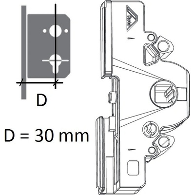ROTO NX Skříň převodu 30 mm