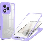 Techsuit Калъф за Honor 400 Lite - Techsuit - ColorVerse 360 Series + Screen Protector - Лилав