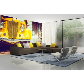 DIMEX ART s. r. o Самозалепваща се флизелинова фототапета исторически автомобил 375 x 250 см