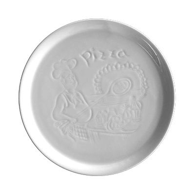 Gural Porcelain ГП-Чиния пица 30cm РЕЛЕФНА (D 230 PT) (0180131)