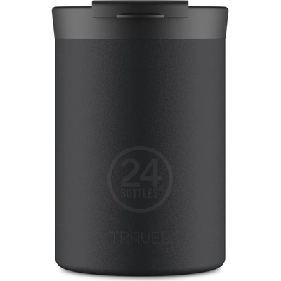 24Bottles Termohrnek Travel Tumbler tuxedo black 350 ml