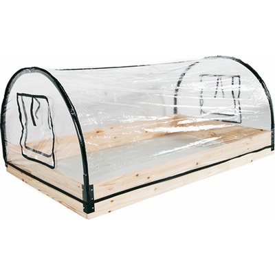 LINDER EXCLUSIV Parenisko drevený a kovový rám MC4402 120 x 80 x 50 cm