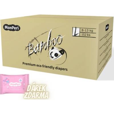 MonPeri Bamboo L 8-13 kg 152 ks